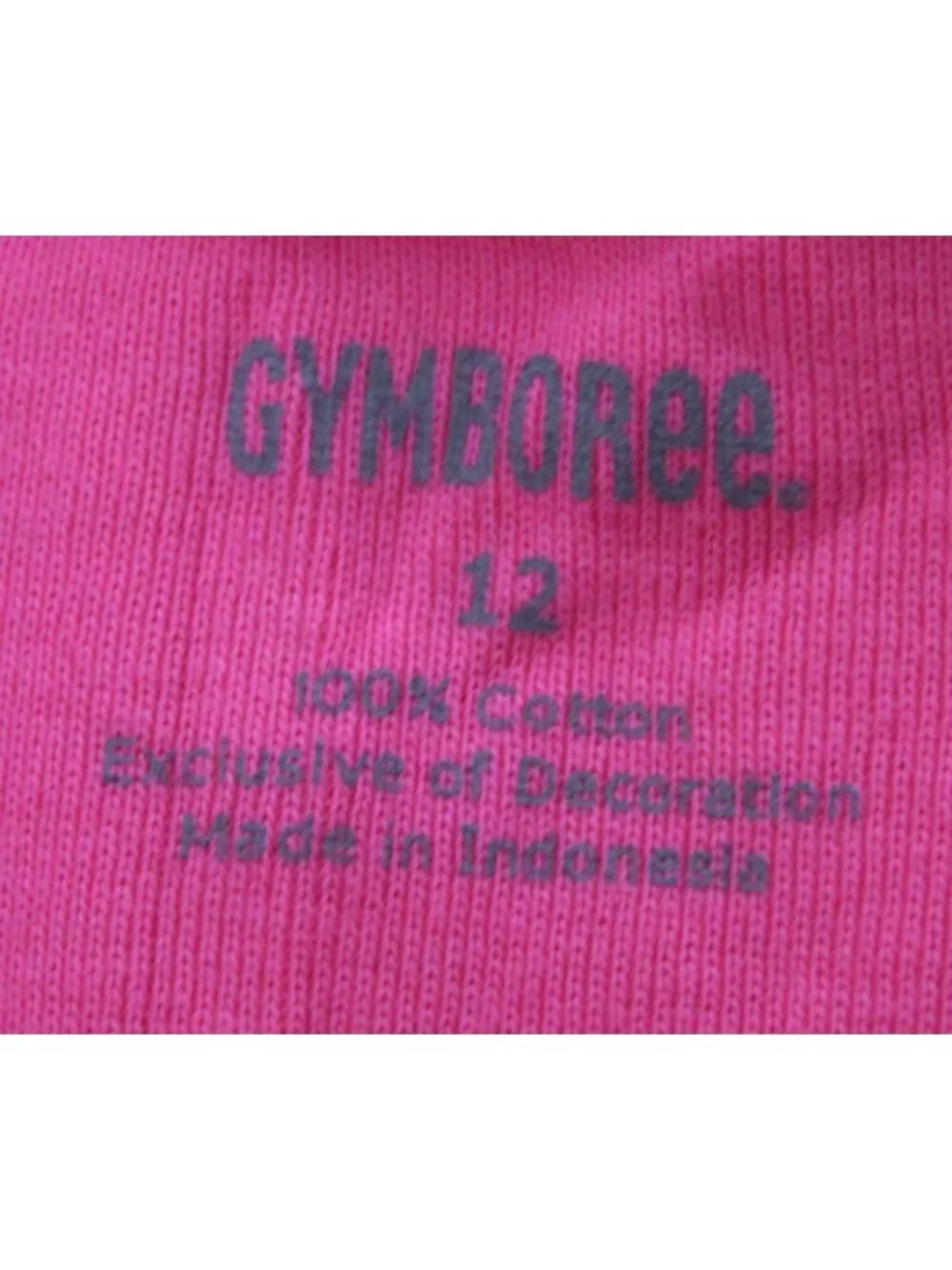 2009 Gymboree Pretty Lady Pink TShirt Shirred Neckline Solid Basic Tee sz 12
